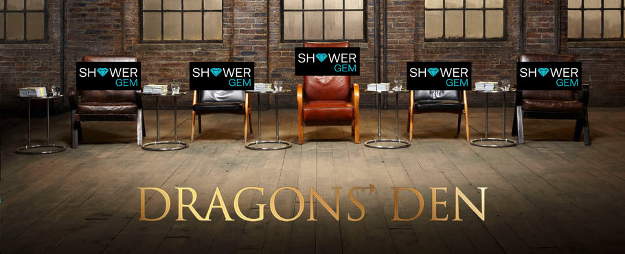 The Shower Organiser on the BBC Dragons' Den with Sara Davies
